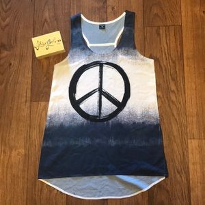 Super Cute Peace Sign ☮️ Tank Top